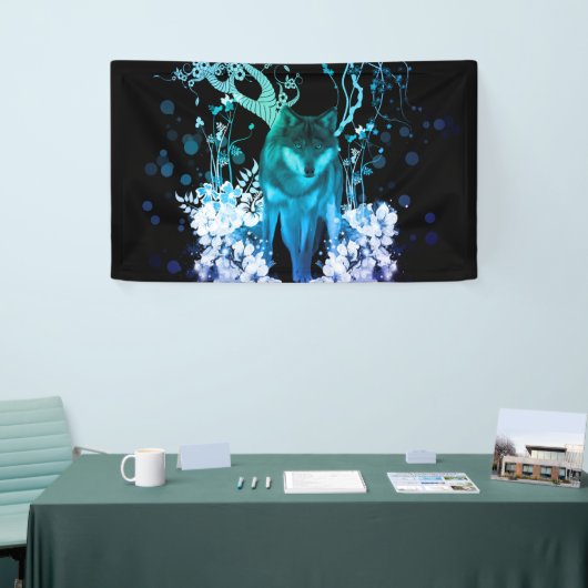 Fantastischer Wolf Banner (Messeveranstaltung)