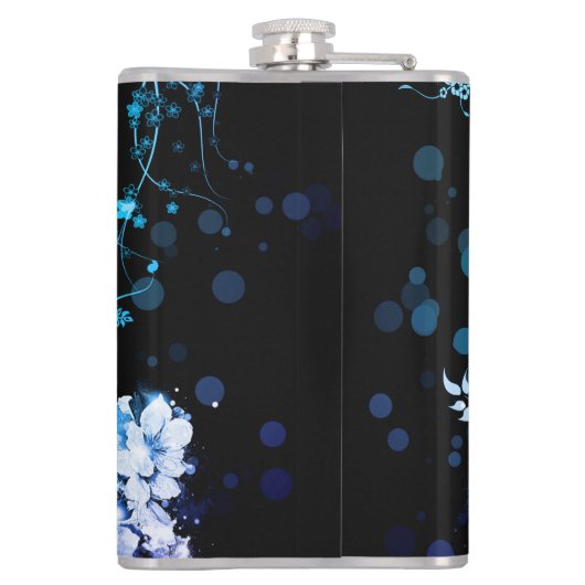 Fantastischer Wolf Flachmann (Rückseite)