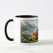 Fantastisches 3D-Schottland Nessie Tasse (Links)