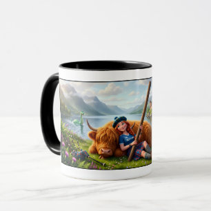 Fantastisches 3D-Schottland Nessie Tasse