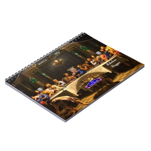 Fantastisches Abendessen Notizblock (Linke Seite)