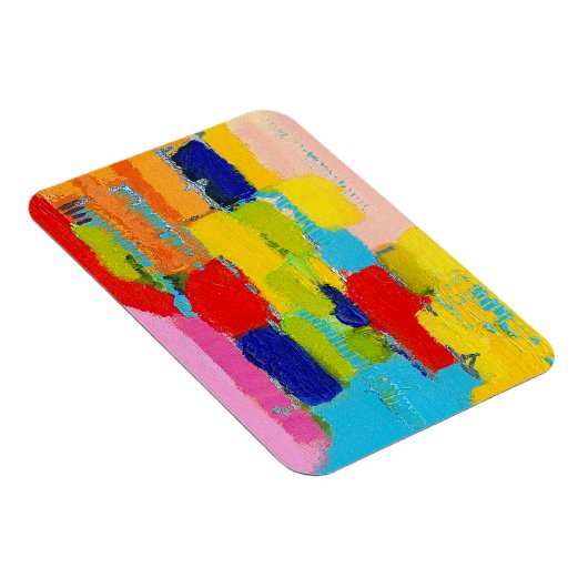 Fantastisches Abstraktes Gemälde von Kris Taylor Magnet (Rechte Seite)