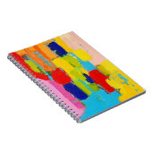 Fantastisches Abstraktes Gemälde von Kris Taylor Notizblock (Rechte Seite)