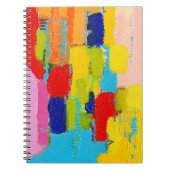 Fantastisches Abstraktes Gemälde von Kris Taylor Notizblock (Vorderseite)
