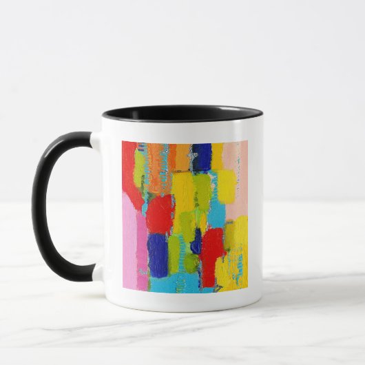 Fantastisches Abstraktes Gemälde von Kris Taylor Tasse (Links)