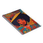 Fantastisches Afro-Notizbuch Notizblock (Rechte Seite)