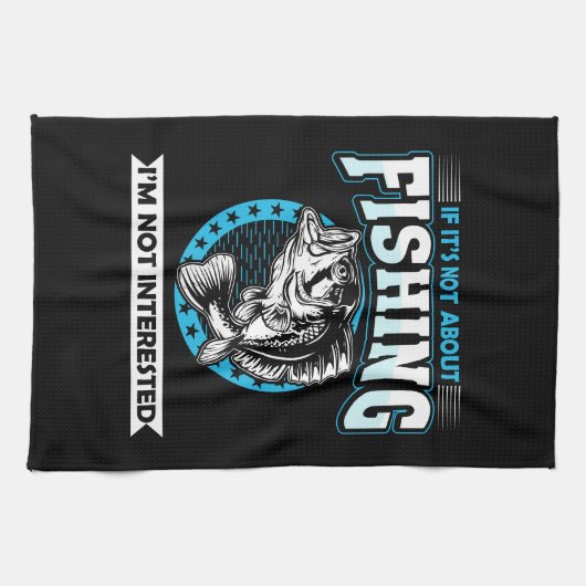 Fantastisches Angeln Geschirrtuch (Horizontal)