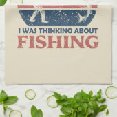 Fantastisches Angeln Geschirrtuch (Gefaltet)