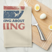 Fantastisches Angeln Geschirrtuch (Viertel Falte)