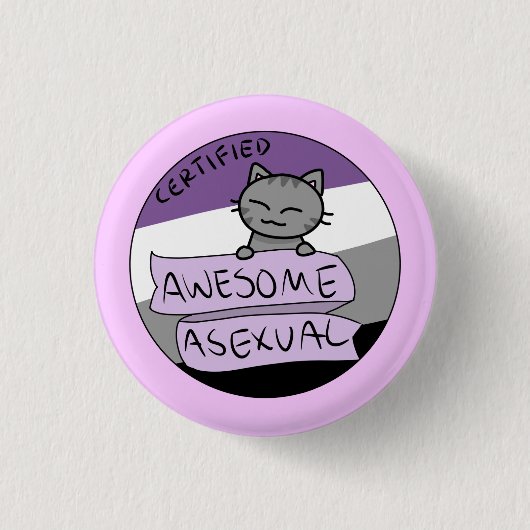 Fantastisches asexuales button (Vorderseite)