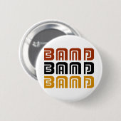 Fantastisches Band-Trio-Musik-Geschenk Button (Vorne & Hinten)
