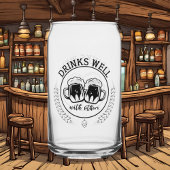 Fantastisches Bier bei gutem Essen Dosenglas