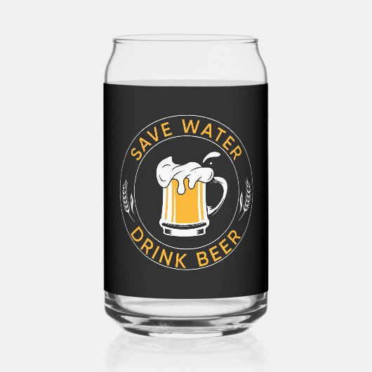 Fantastisches Bier - Trinken Dosenglas (Rückseite)