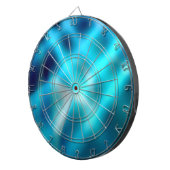 Fantastisches blaues Licht Dartscheibe (Vorderseite rechts)