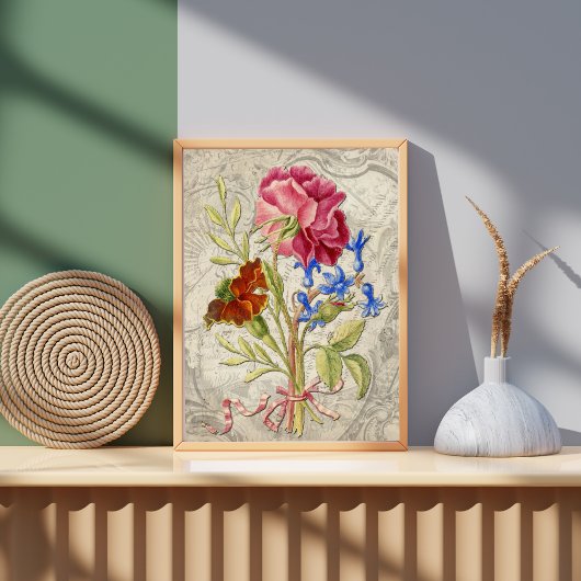 Fantastisches Blumenhandschuh Dekoupage Tissue Pap Seidenpapier