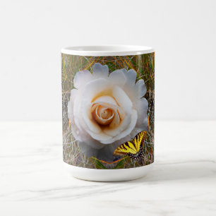 Fantastisches Blumenposter Kaffeetasse