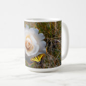 Fantastisches Blumenposter Kaffeetasse (VorderseiteRechts)