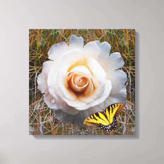 Fantastisches Blumenposter Leinwanddruck (Vorderseite)