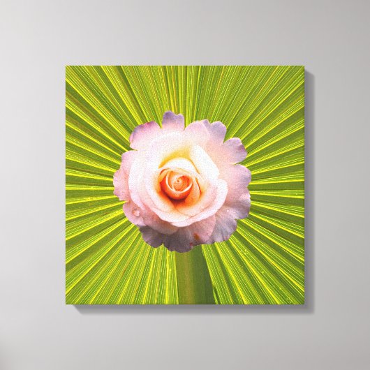 Fantastisches Blumenposter Leinwanddruck (Vorderseite)