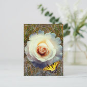 Fantastisches Blumenposter Postkarte (Stehend Vorderseite)