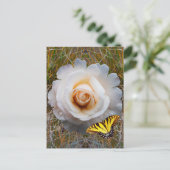 Fantastisches Blumenposter Postkarte (Stehend Vorderseite)