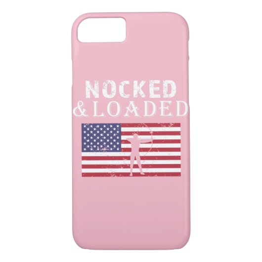 Fantastisches Bogenschießen Noked u. geladenes Case-Mate iPhone Hülle (Rückseite)