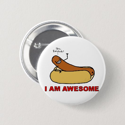 Fantastisches Button (Vorne & Hinten)