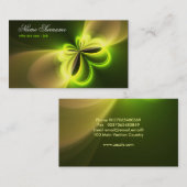 fantastisches Design für abstrakte Visitenkarten Visitenkarte (Vorne/Hinten)