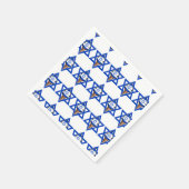 Fantastisches Eis unter israelischer Flagge Serviette (Ecke)