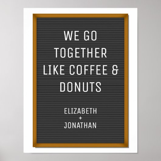 Fantastisches Felt-Letter-Board für Ihren benutzer Poster (Vorne)