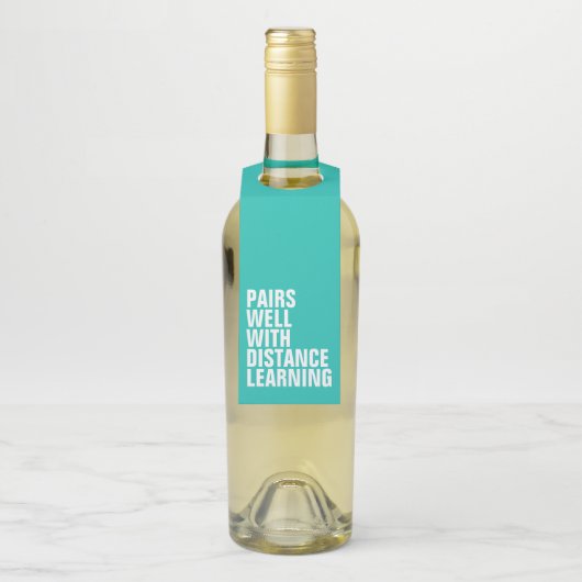 Fantastisches Fernlerngeschenk Flaschenanhänger (Auf Flasche)