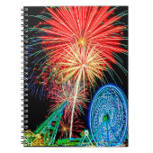 Fantastisches Fireworks-Notebook Notizblock (Vorderseite)