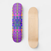 Fantastisches Fraktal 01 Skateboard (Vorderseite)