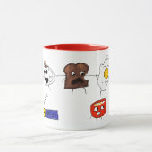 Fantastisches Frühstück, Speck und alle Tasse (Zentrum)