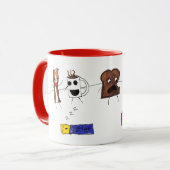 Fantastisches Frühstück, Speck und alle Tasse (Vorderseite Links)