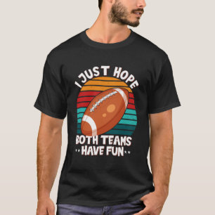 Fantastisches Fußballdesign für Game Fun Day Fan T-Shirt
