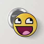 Fantastisches Gesicht Button (Vorne & Hinten)