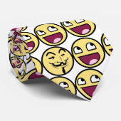 Fantastisches Gesicht Krawatte (Gerollt)