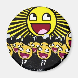 Fantastisches Gesicht Magnet