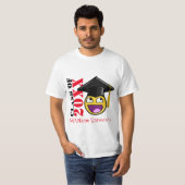 Fantastisches Gesicht Meme mit Abschluss-Hut T-Shirt (Vorne ganz)