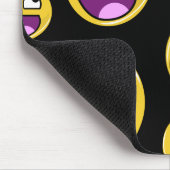 Fantastisches Gesichts-Internet Meme Mousepad (Ecke)