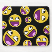 Fantastisches Gesichts-Internet Meme Mousepad (Vorne)