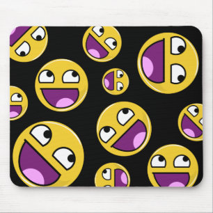 Fantastisches Gesichts-Internet Meme Mousepad
