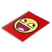 Fantastisches Gesichts-Notizbuch Notizblock (Linke Seite)