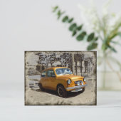 Fantastisches Gold Postkarte (Stehend Vorderseite)