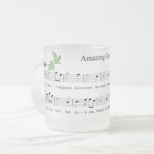 FANTASTISCHES GRACE-MUG MATTGLASTASSE (Vorderseite Links)
