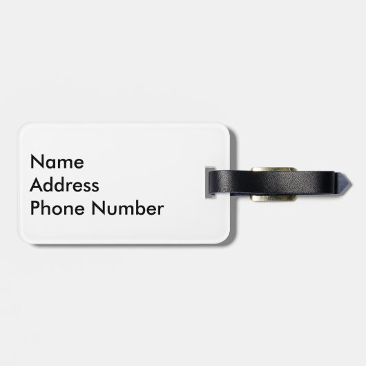 Fantastisches Grammy Gepäckanhänger (Rückseite horizontal)