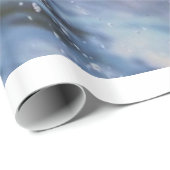 Fantastisches Grizzlybärn-Lachsbild Geschenkpapier (Rolleneckpunkt)