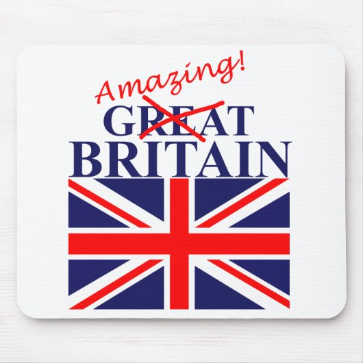 Fantastisches Großbritannien Mousepad (Vorne)