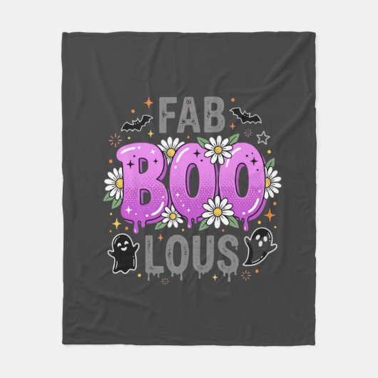 Fantastisches Halloween-Geister-Design_1 Fleecedecke (Vorderseite)